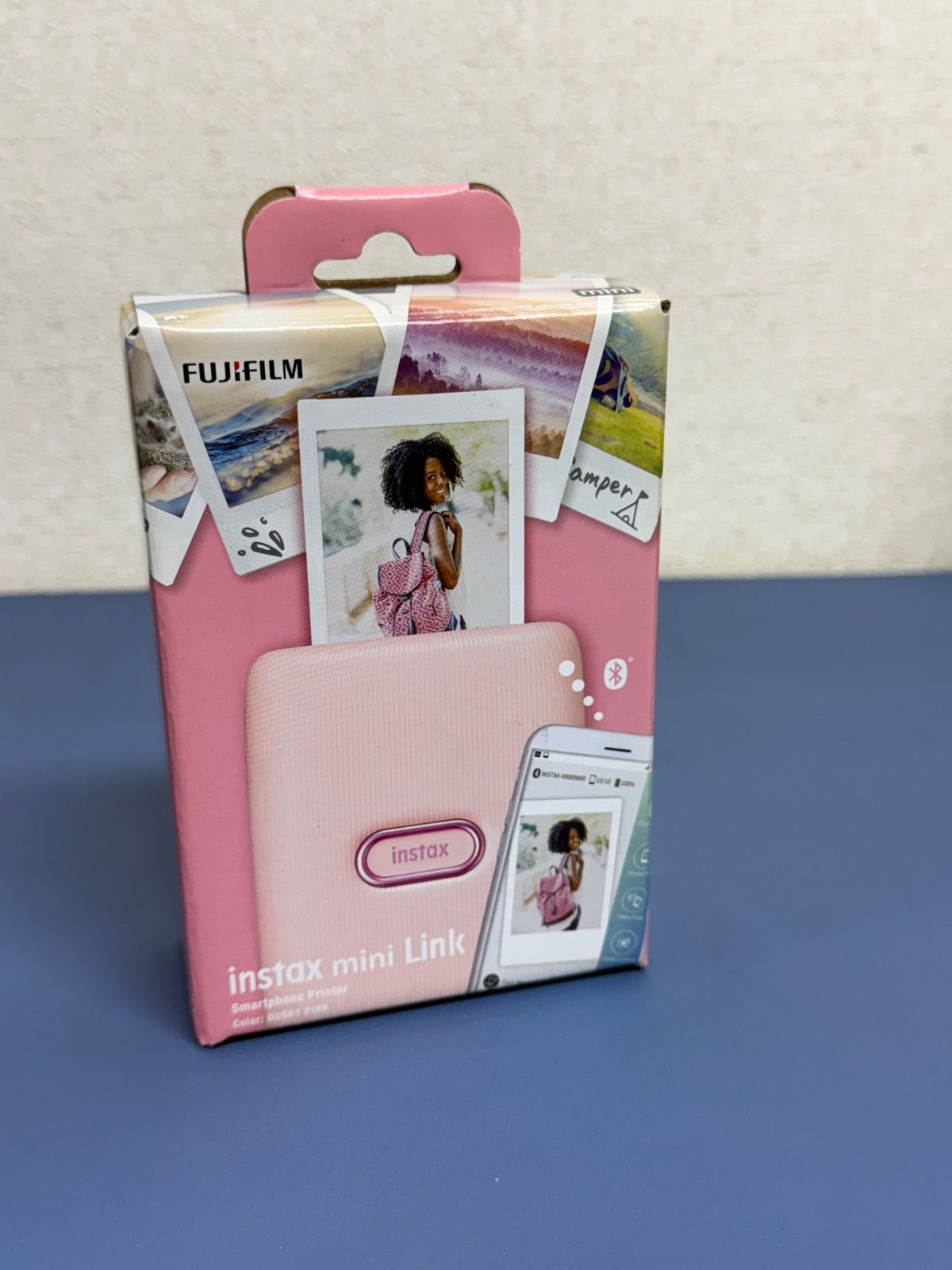 富士フイルム FUJIFILM チェキ instax mini Link ダスキーピンク チェキプリンター INS MINI LINK DUSKY PINK
