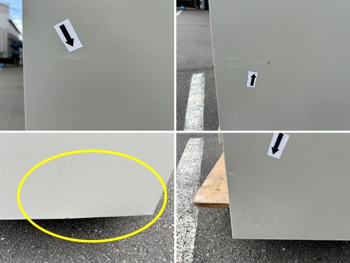 一部地域 ナイキ ４人用ロッカー 鍵付き ナチュラルグレー スチール F-GC-134-1028A MARWIL-DEMENAGEMENTS_CH