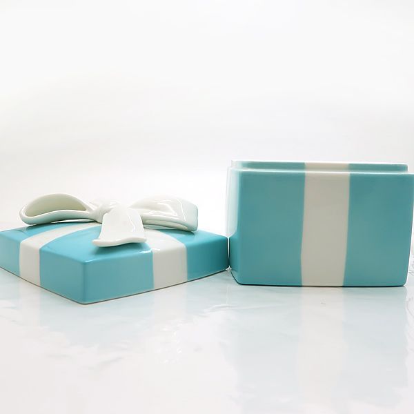 TIFFANY&Co. ブルーボックス ラージ 陶器 小物入れ ティファニー