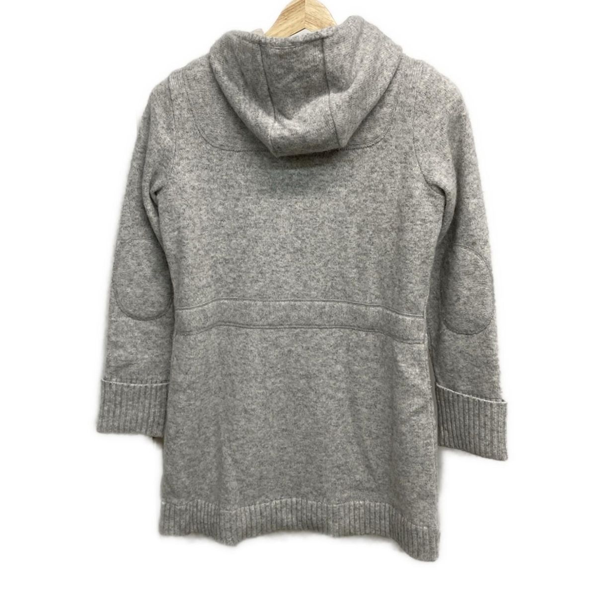 PICONE ピッコーネ コート サイズ36 S レディース - グレー 長袖 ニット ジップアップ 秋 冬