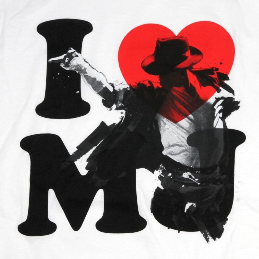 【XL】新品 Michael Jackson マイケルジャクソン  I LOVE MJ Tシャツ
