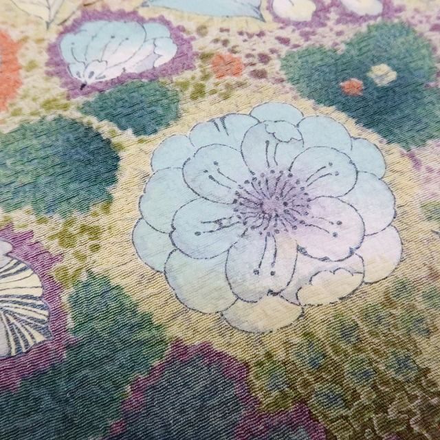 作家物落款 辻が花