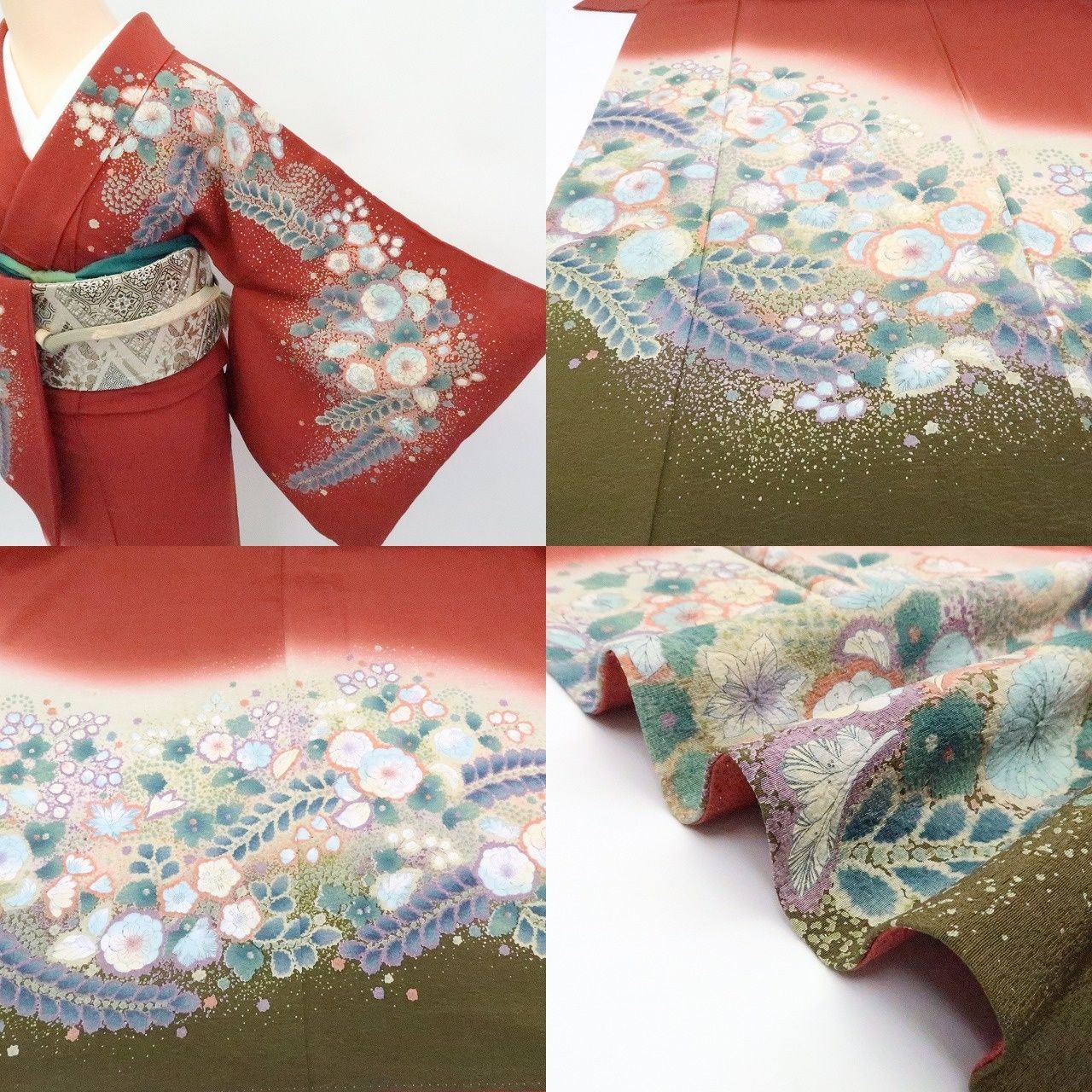 絞り 手縫い仕立て