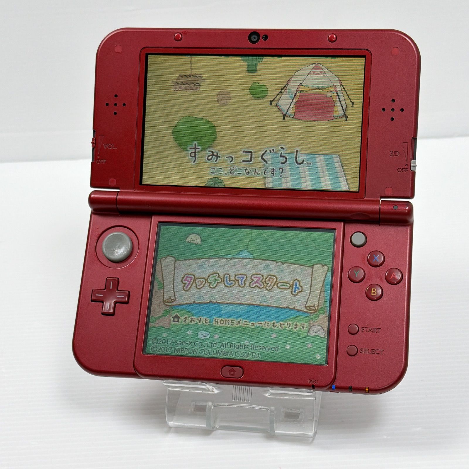 New ニンテンドー 3DSLL メタリックレッド 遊べるセット 動作 済み ds 3ds 3DS 任天堂