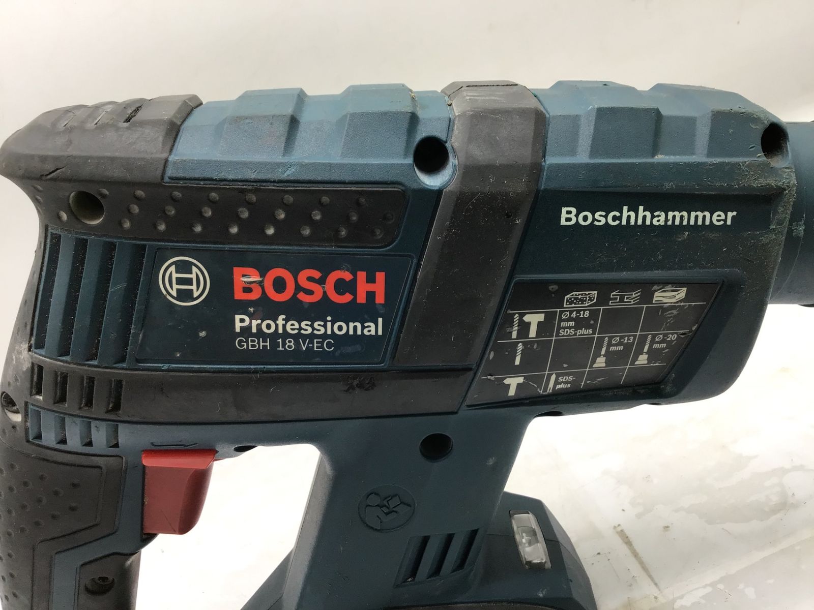 品 BOSCH ボッシュ 18Vコードレスハンマドリル GBH18V-EC IT8EWOWFORD4 エコツール笠寺店 M02