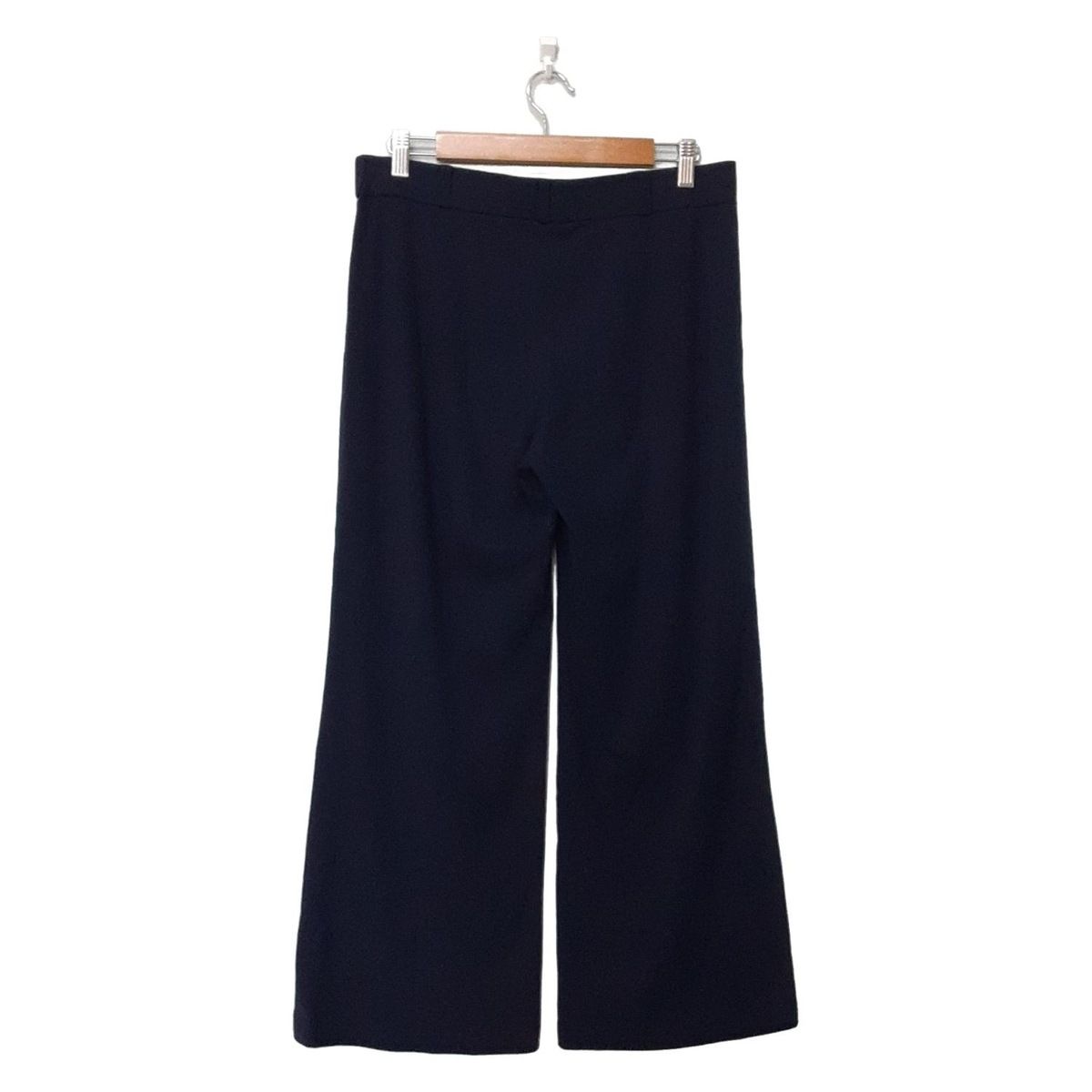 LEONARD レオナール パンツ サイズ42 L レディース - ダークネイビー フルレングス ウエストゴム