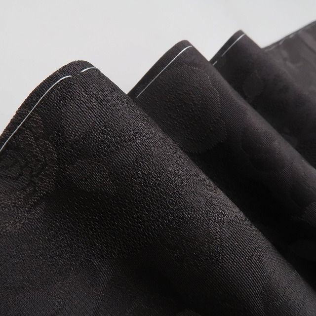 ❁tomihisa❁新品 薔薇 やす田作 落款 着物 正絹 仕付け糸付”薔薇を