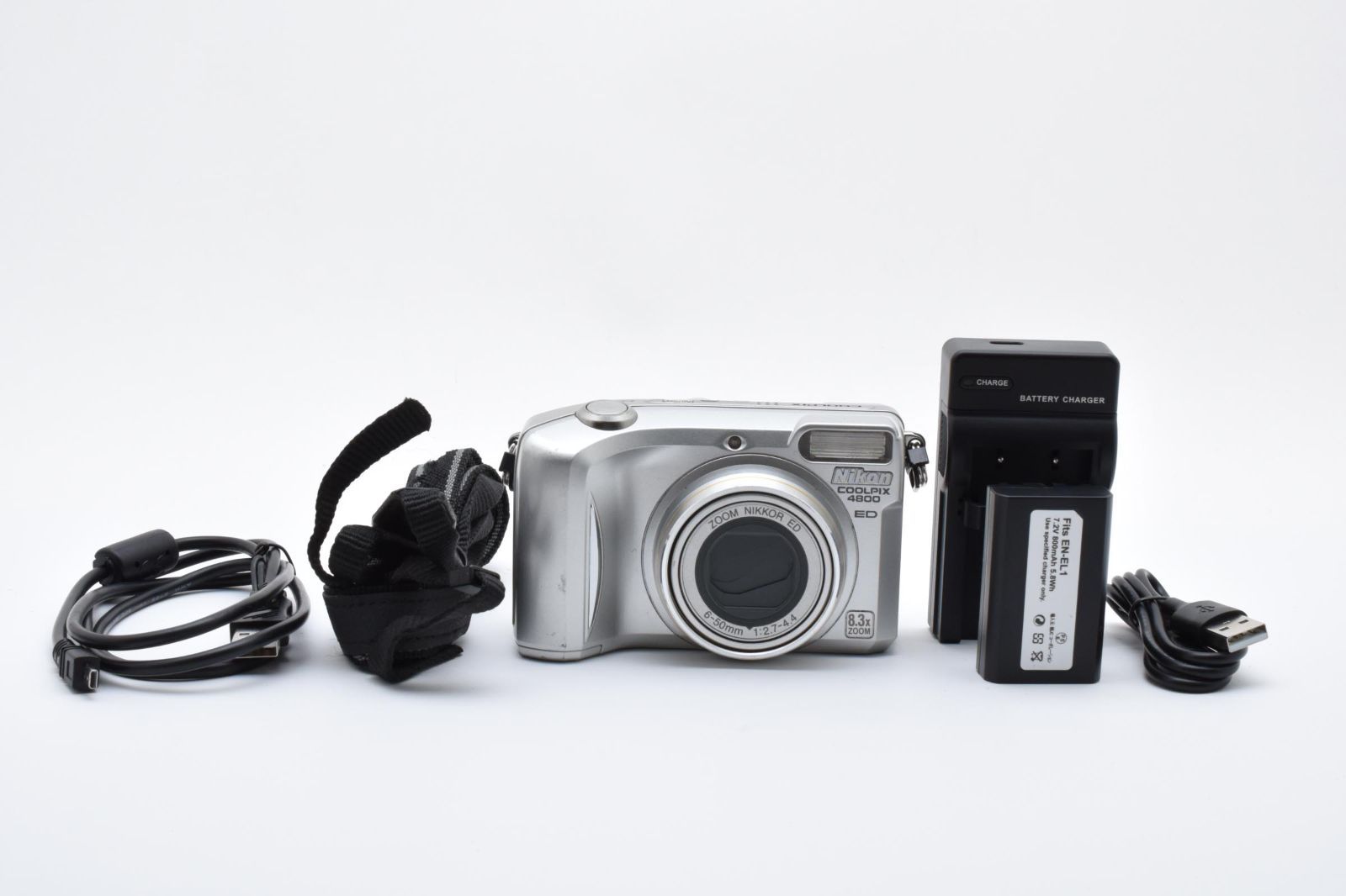 良品】Nikon ニコン COOLPIX E4800 コンパクトデジタルカメラ