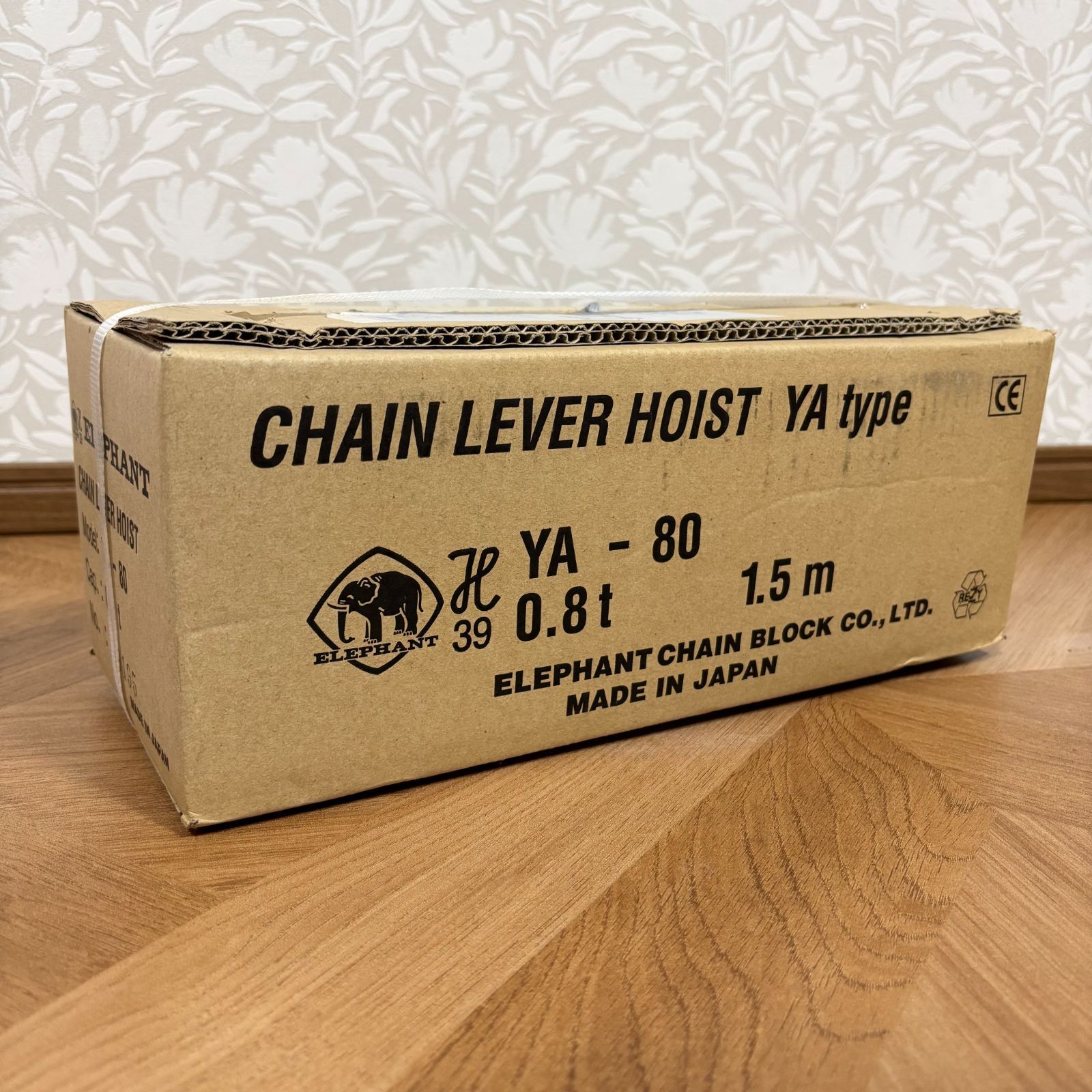 象印 レバーホイスト 0.8t 1.5m YA-80 レバーブロック