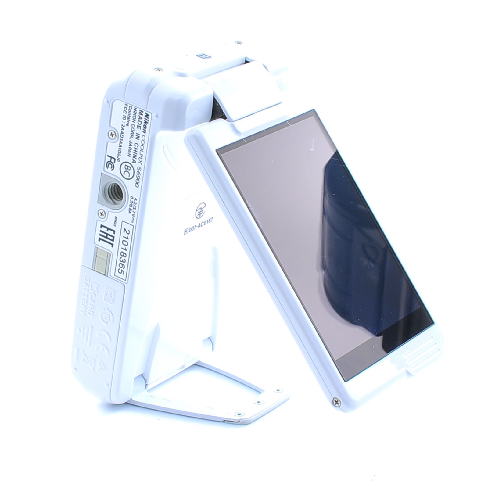Nikon COOLPIX S6900 コンパクトデジタルカメラ ホワイト 美品 #508020 