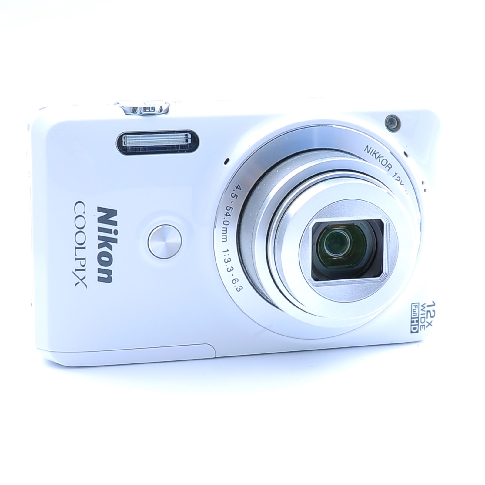 Nikon COOLPIX S6900 コンパクトデジタルカメラ ホワイト 美品 #508020 