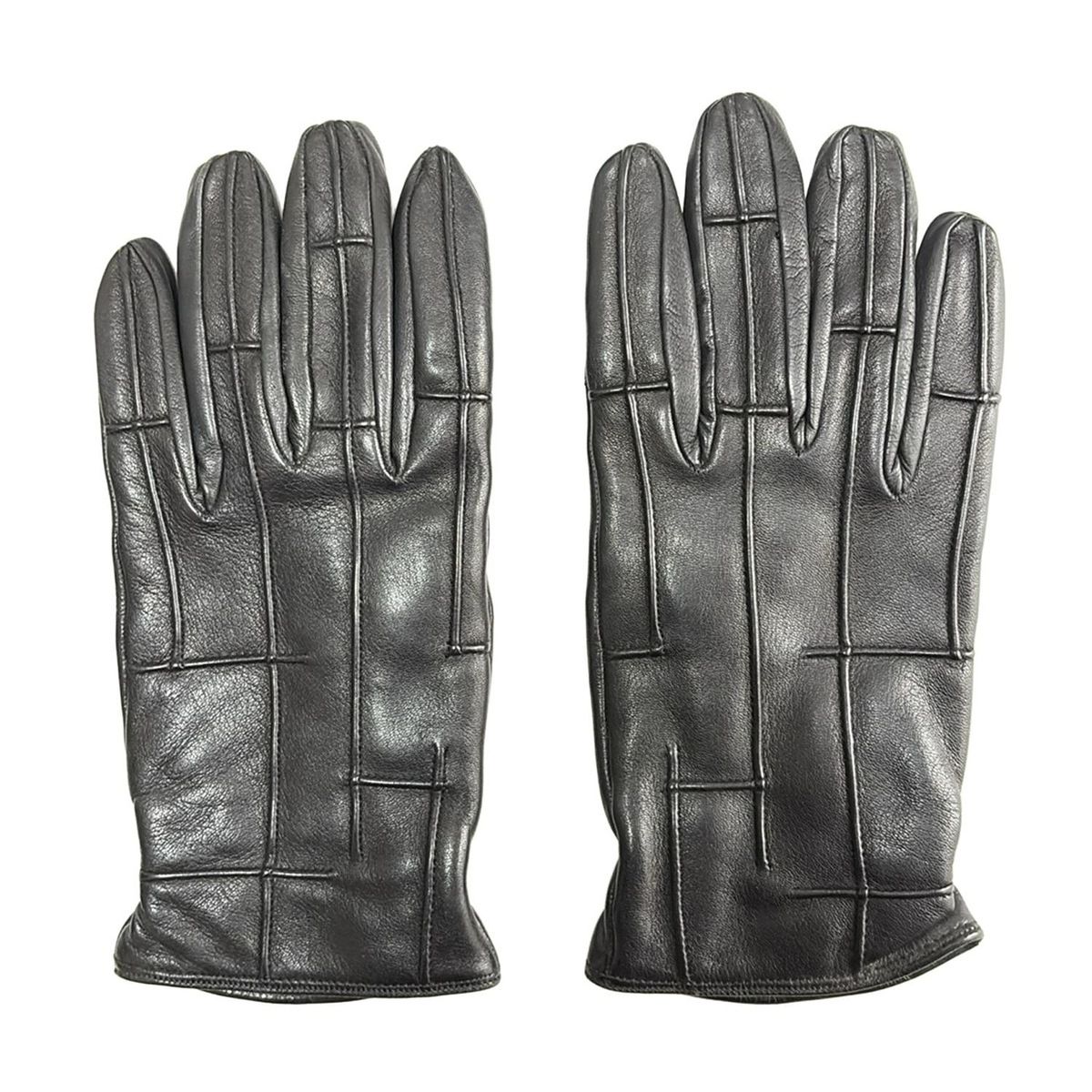 ARMANICOLLEZIONI アルマーニコレッツォーニ 手袋 レディース - 黒 レザー