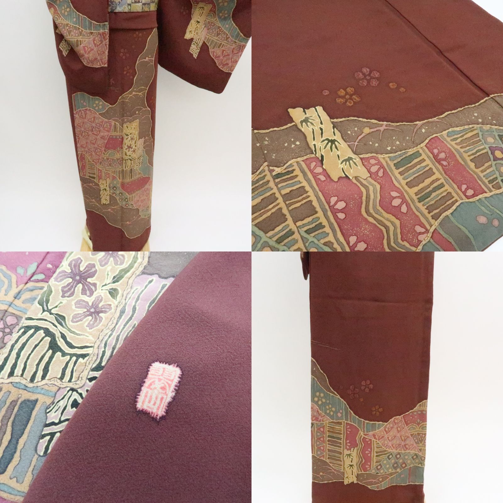 手縫い仕立て 訪問着