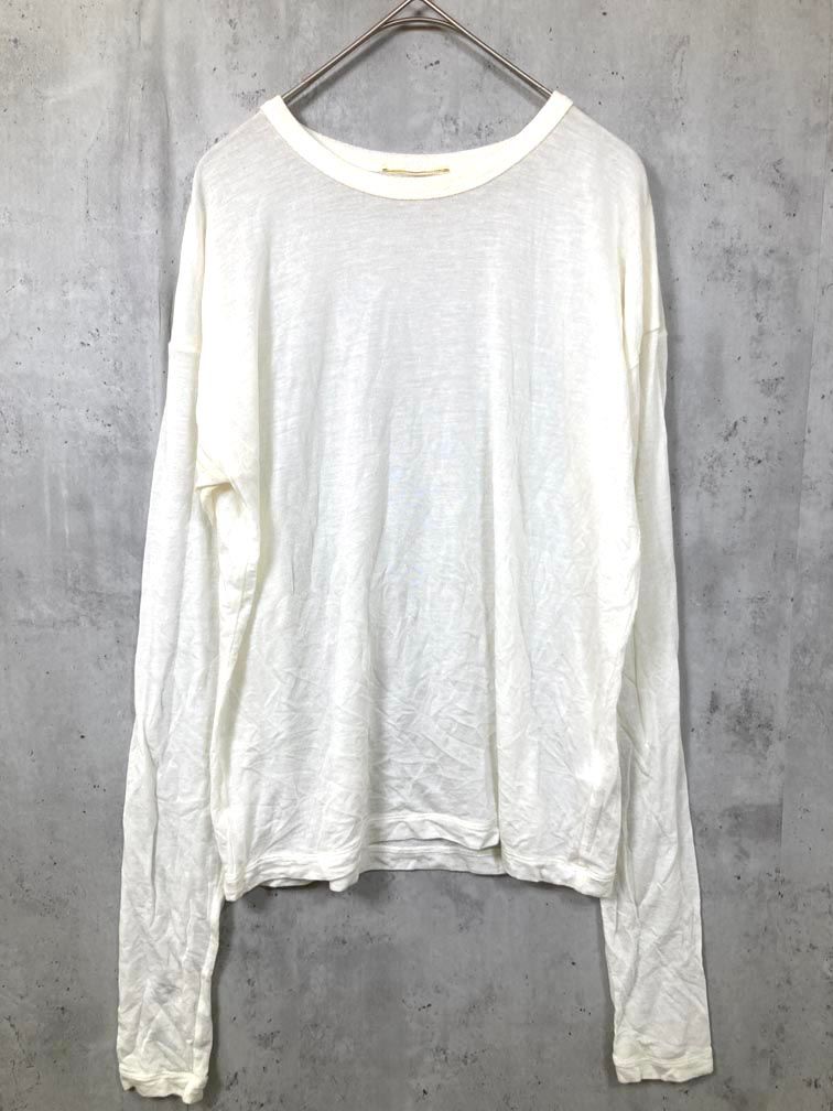L Appartement アパルトモン 定価18700円 Cashmere Silk Sheer T Shirt プルオーバー ナチュラル ◎レディース