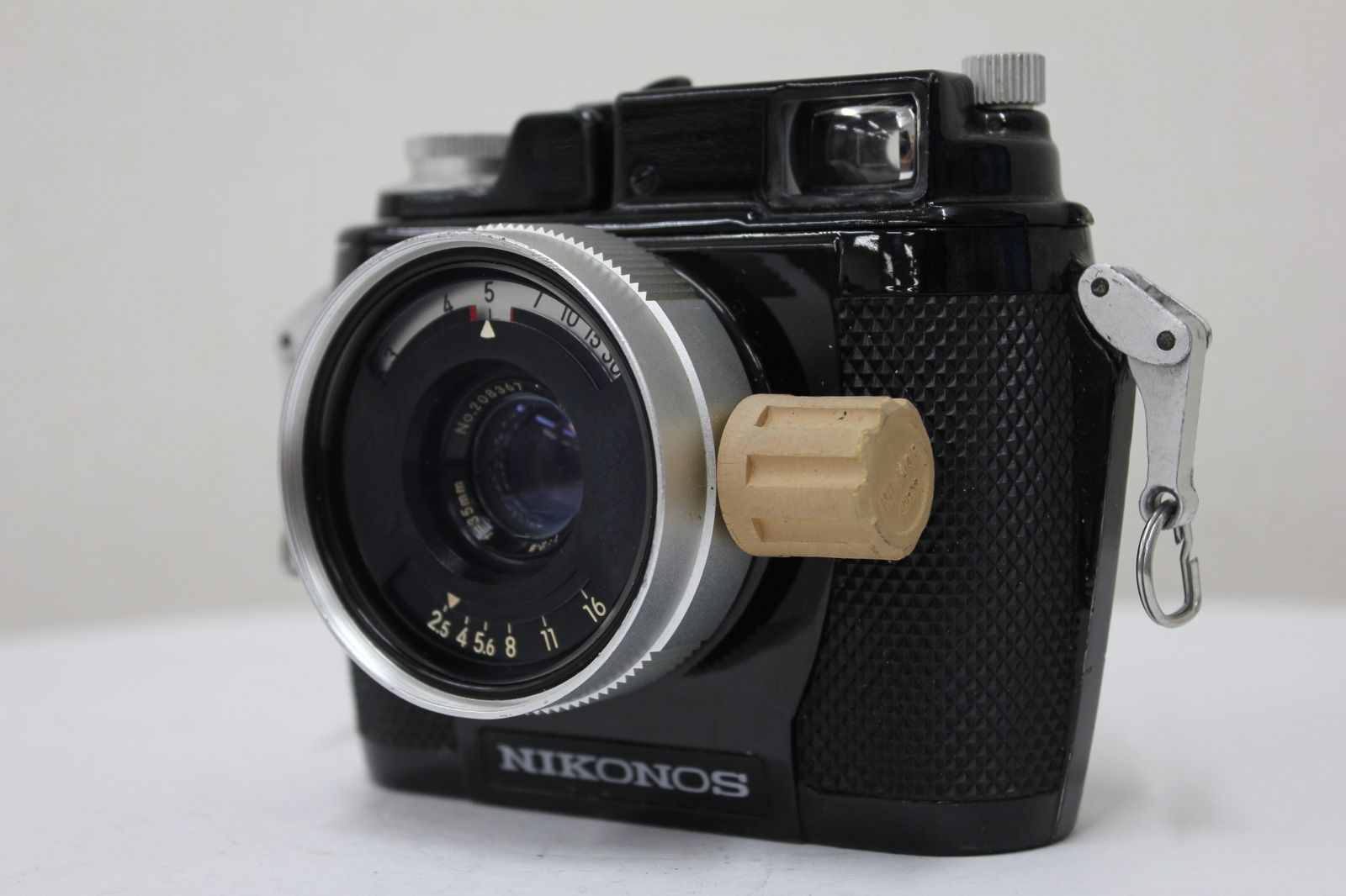 返品保証 ニコン Nikon NIKONOS ブラック W-NIKKOR 35mm F2.5 水中カメラ e3292