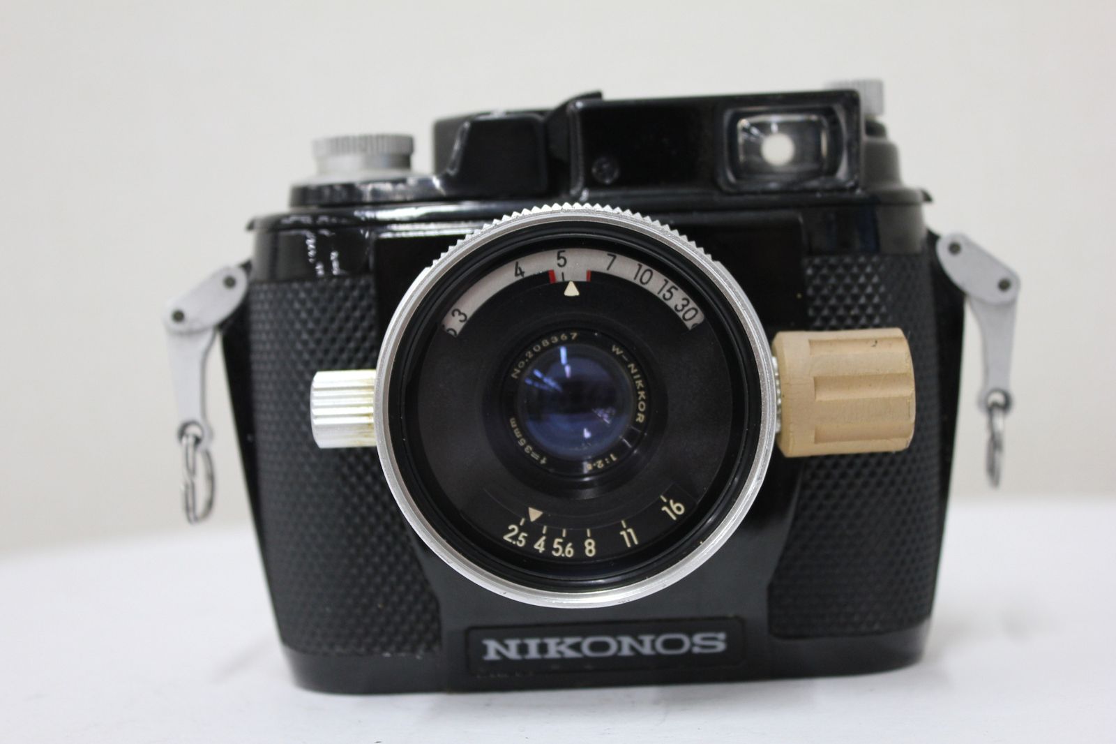 ニコン Nikon NIKONOS ブラック W NIKKOR 35 mm F 2 5 水中カメラ e 3292
