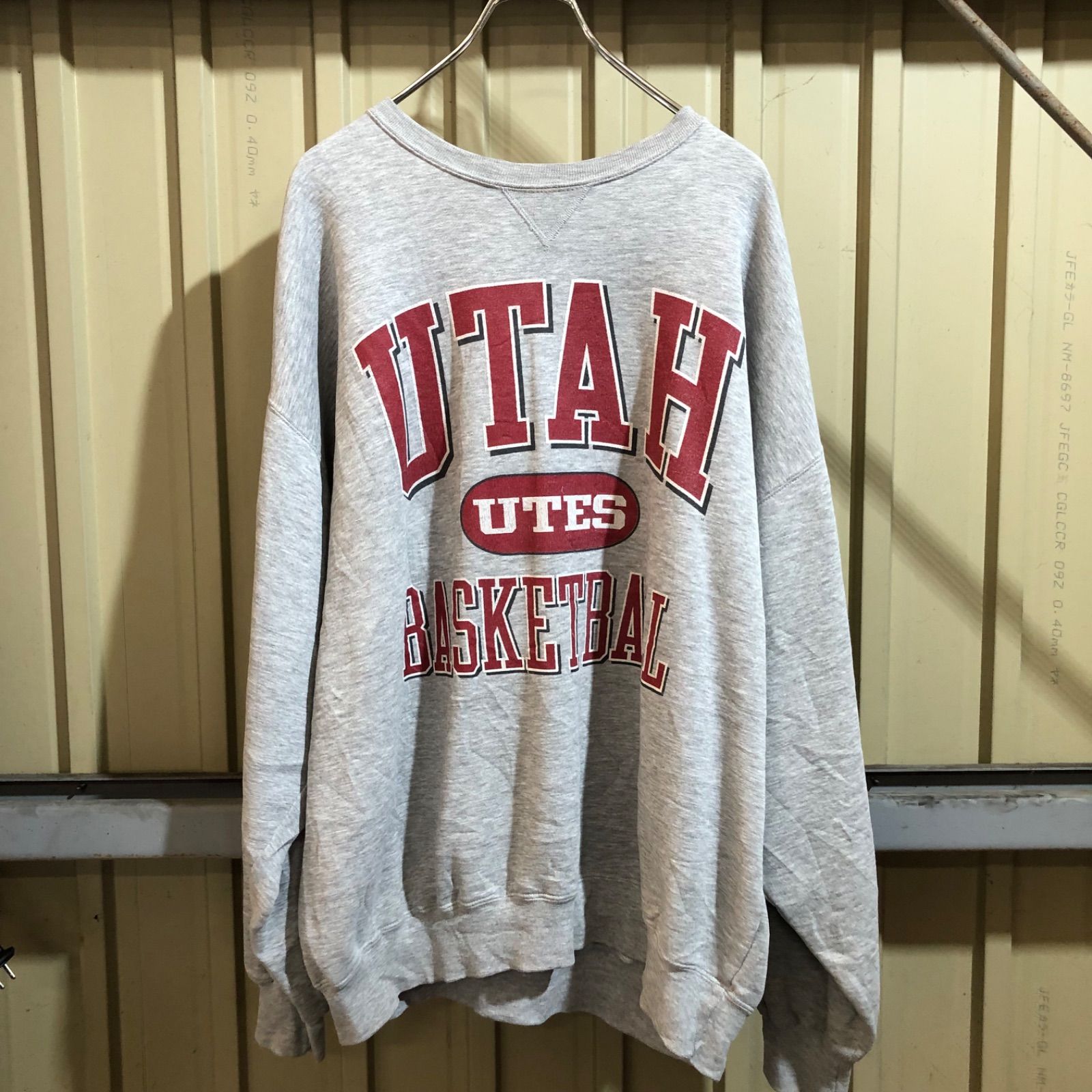 627 GEAR FOR SPORTS BIG COTTON トレーナー グレー XL ギア・ファー 