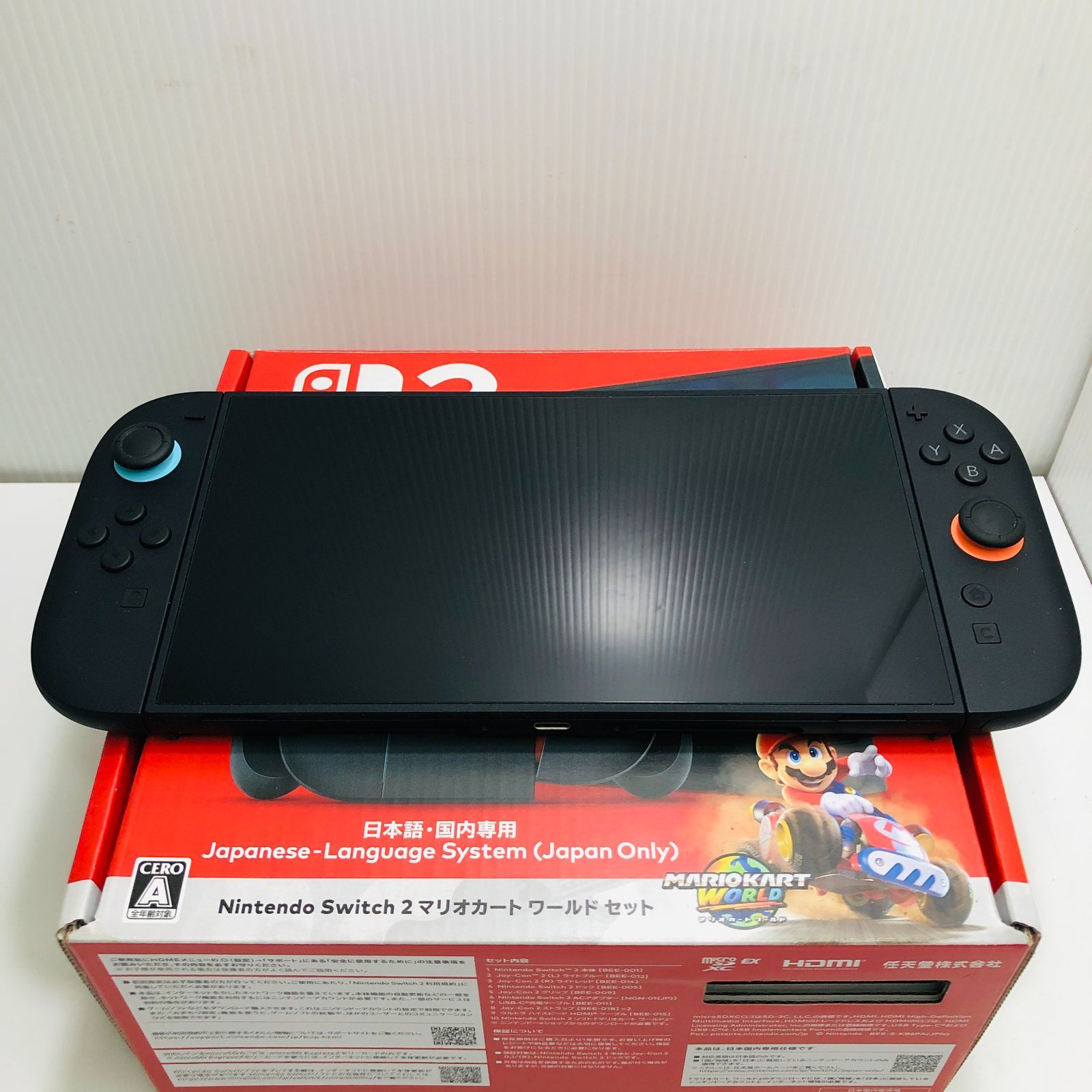 Nintendo Switch2 マリオカートセット ニンテンドースイッチ2 日本語