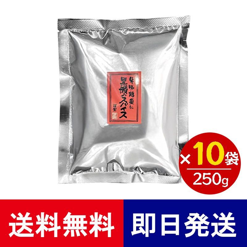 黒瀬のスパイス250g x10個セット 詰替え 万能調味料 黒瀬食鳥 かしわ屋くろせ 袋タイプ 送料無料