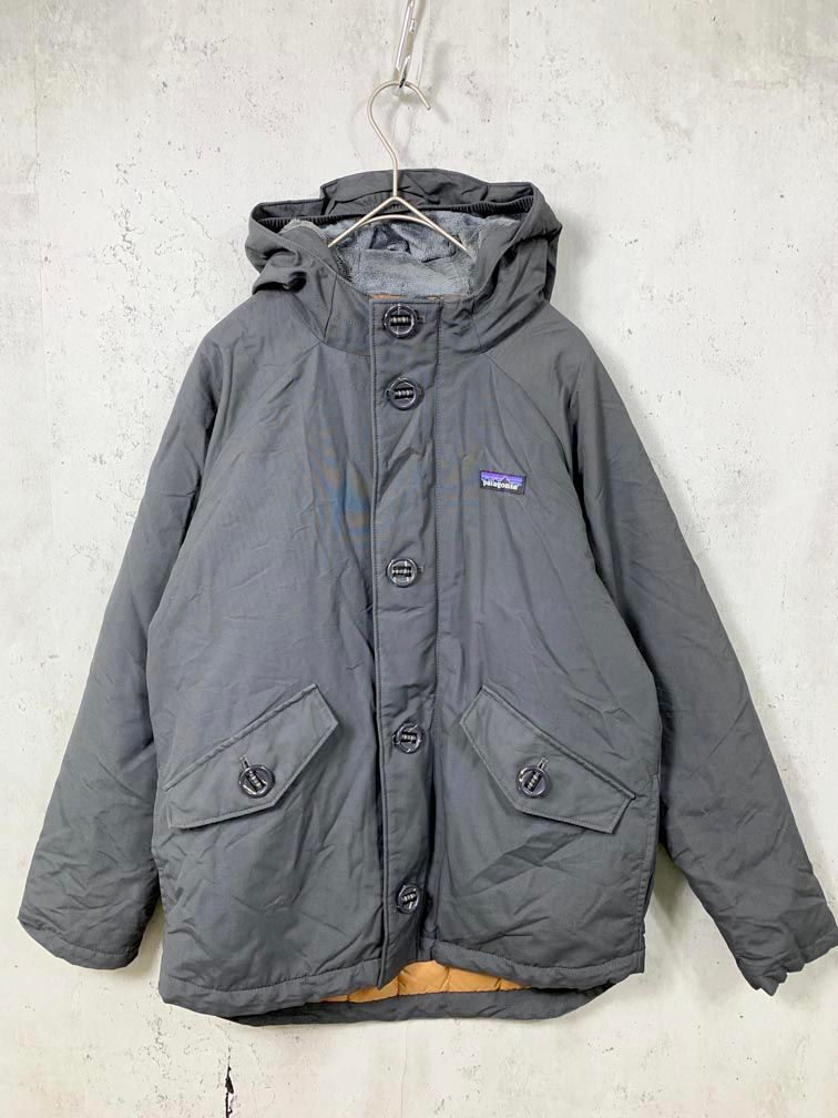 Patagonia パタゴニア STY68045FA19 BOYS INSULATED ISTHMUS JACKET ジャケット sizeL スミクロ ◆ ◎レディース