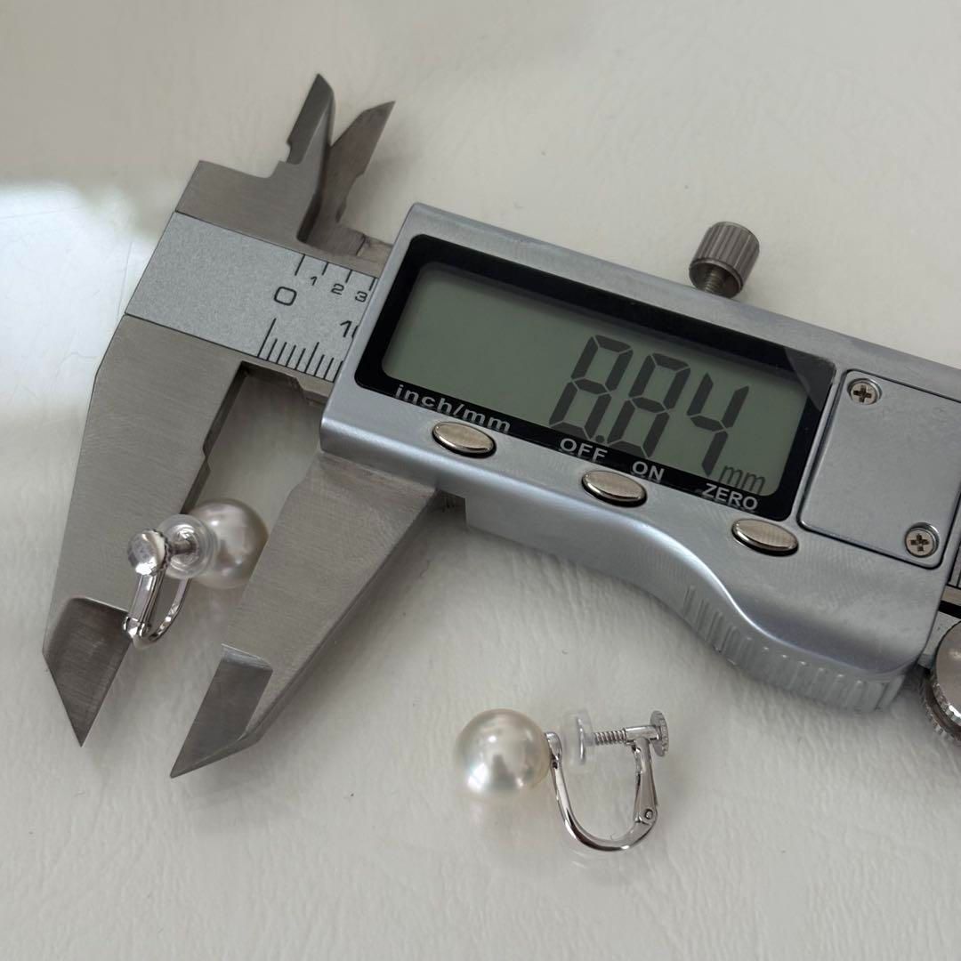 473 タサキ K18 パール 約8.8mm イヤリング FORTGASGNV_COM_BR