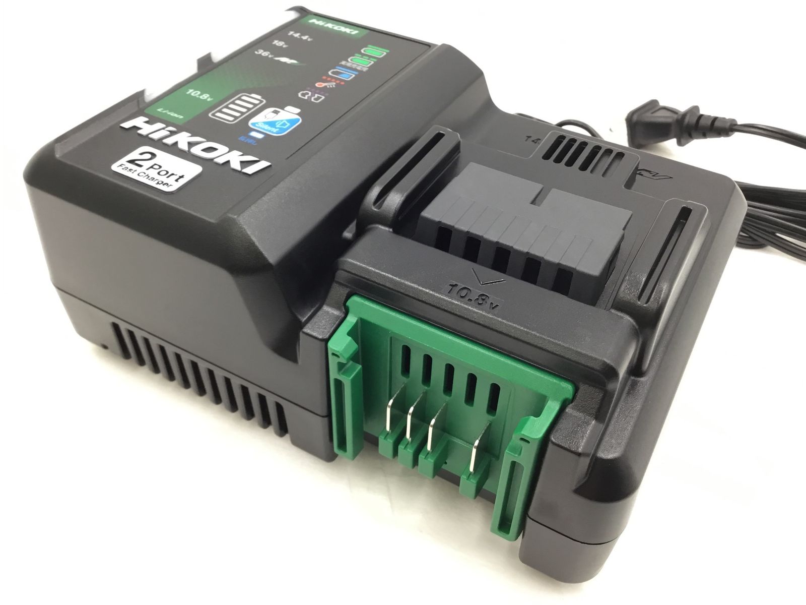 HiKOKI|ハイコーキ 2ポート急速充電器|10.8V|14.4V|18V|マルチボルト対応