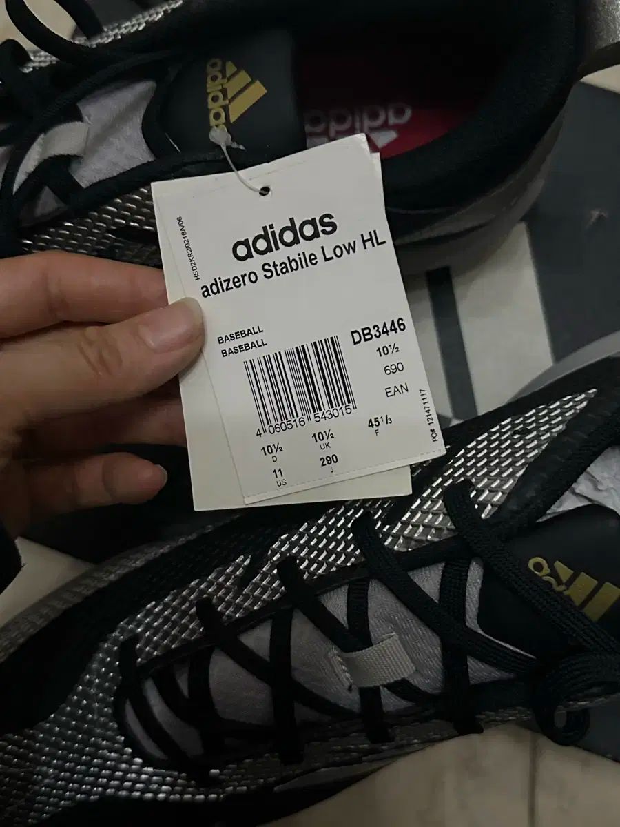  adidas アディダス 野球シューズ スパイク ブラック シルバー 290 その他 シューズ