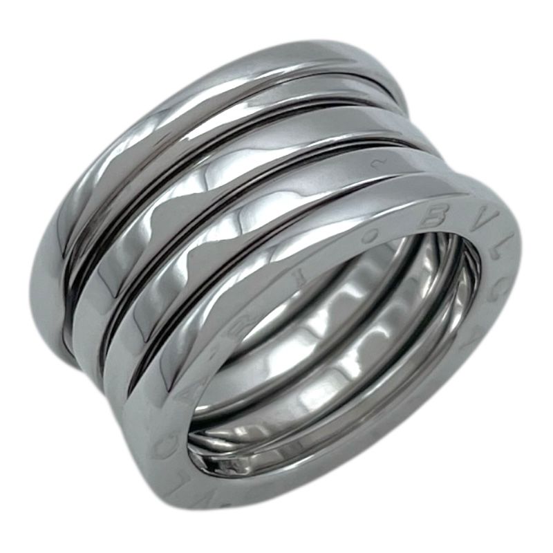 ブルガリ BVLGARI ビーゼロワンリング4バンド M 51 約10.5号 K18WG ジュエリー