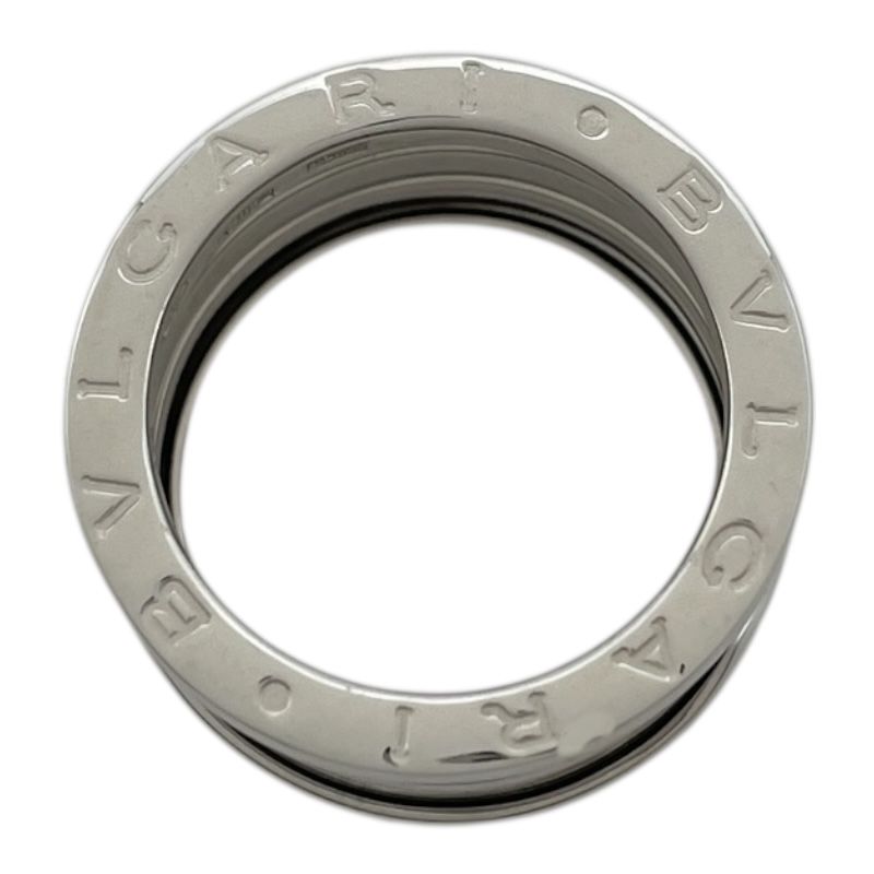 ブルガリ BVLGARI ビーゼロワンリング4バンド M 51 約10.5号 K18WG ジュエリー