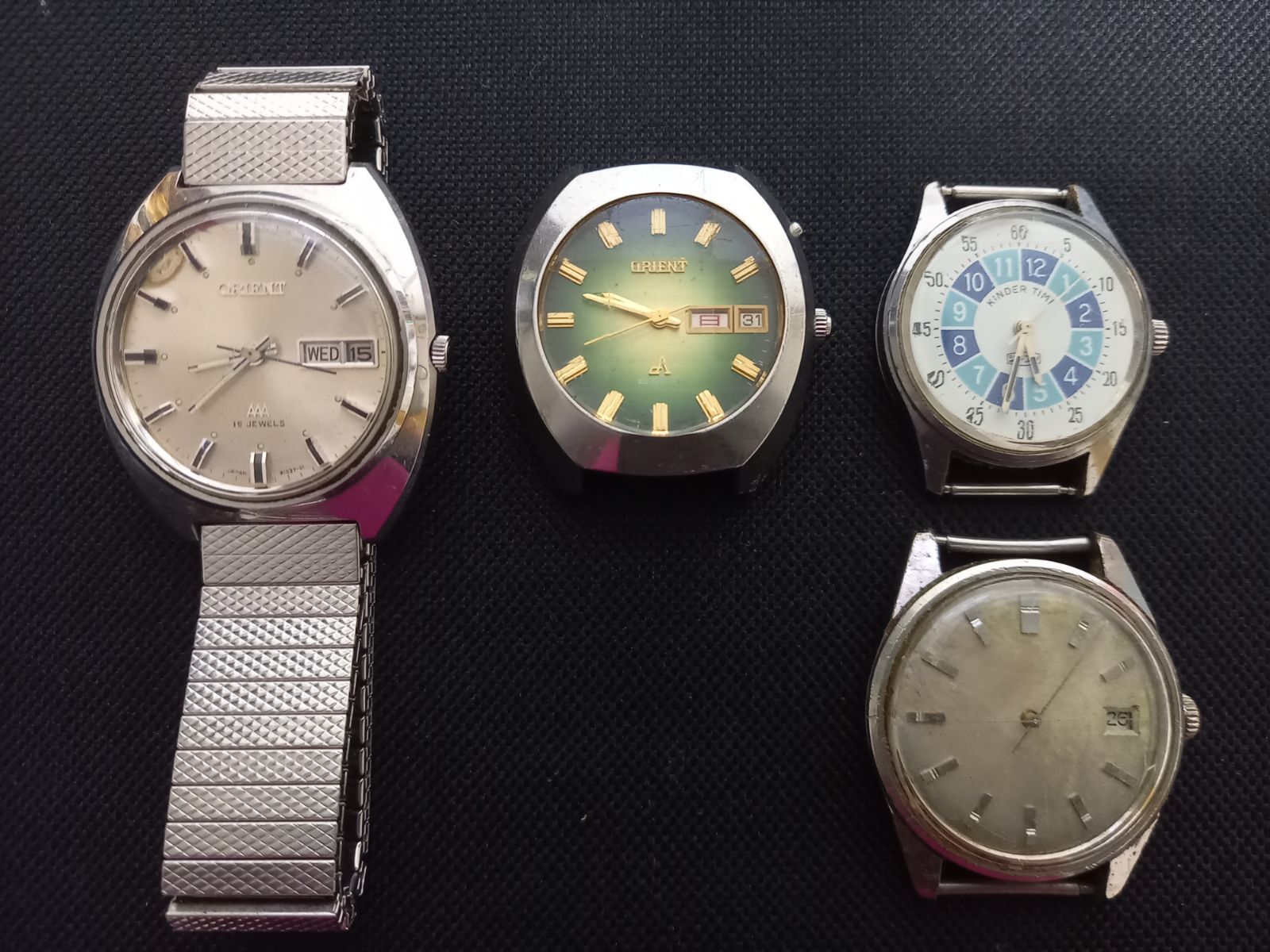 ジャンク品・まとめ売り】腕時計4点セット／シチズン