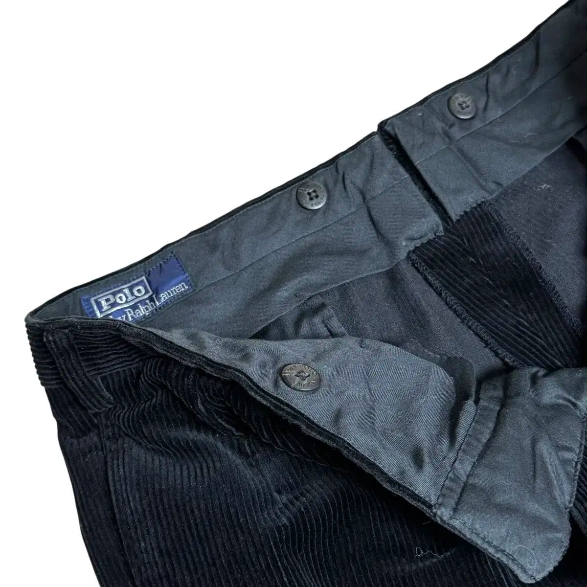 ポロラルフローレン コーデュロイ ズボン ブラック チノパン パンツ