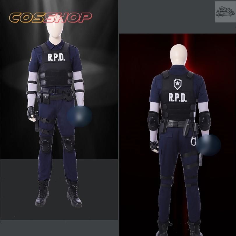 バイオハザード RE 2 レオン S ケネディ 風 コスプレ衣装 イベント 変装 COS Cosplay