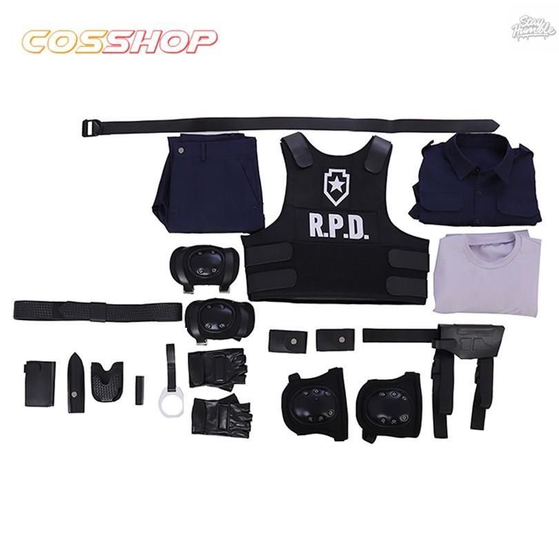 お洒落コーデ バイオハザード RE 2 レオン S ケネディ 風 コスプレ衣装 イベント 変装 COS Cosplay 厳しい