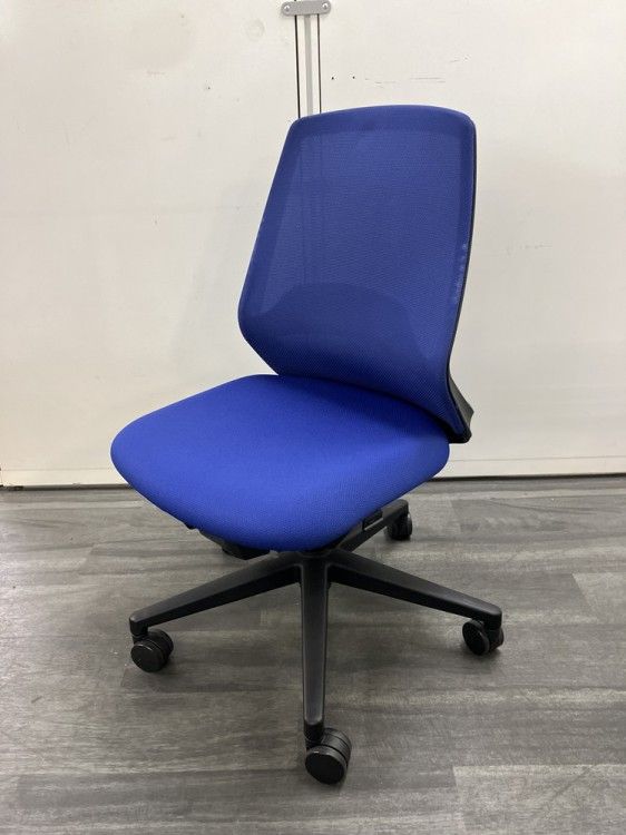 アウトレット品 ウチダ ニンバスチェア ニンバスチェア NA-100BBAL-PAL ブルー