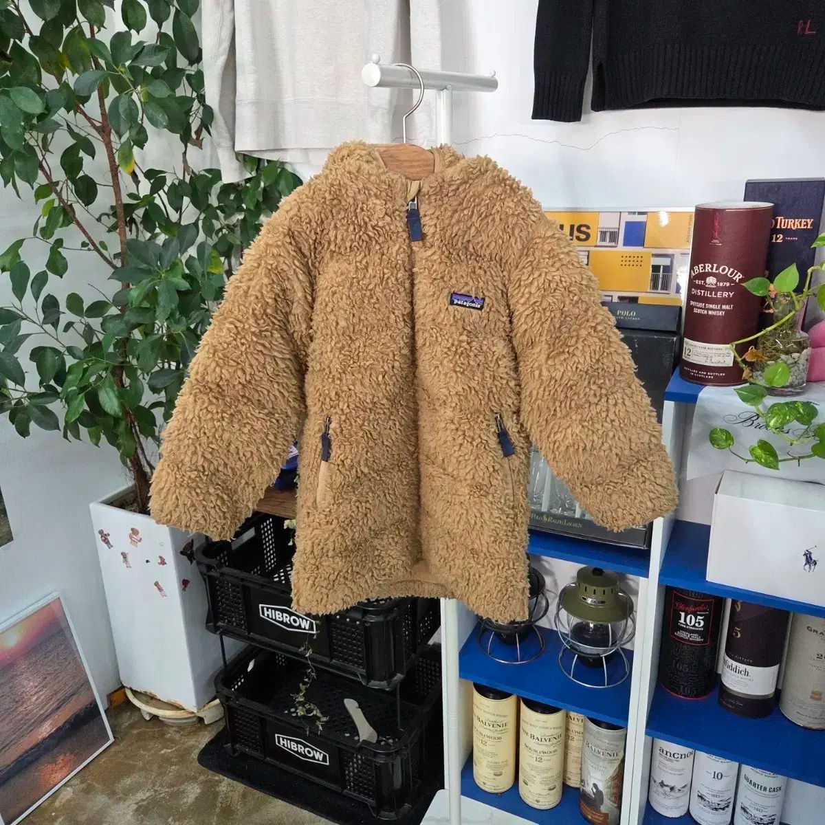 パタゴニア キッズ シープスキン フリース ダウン 5T