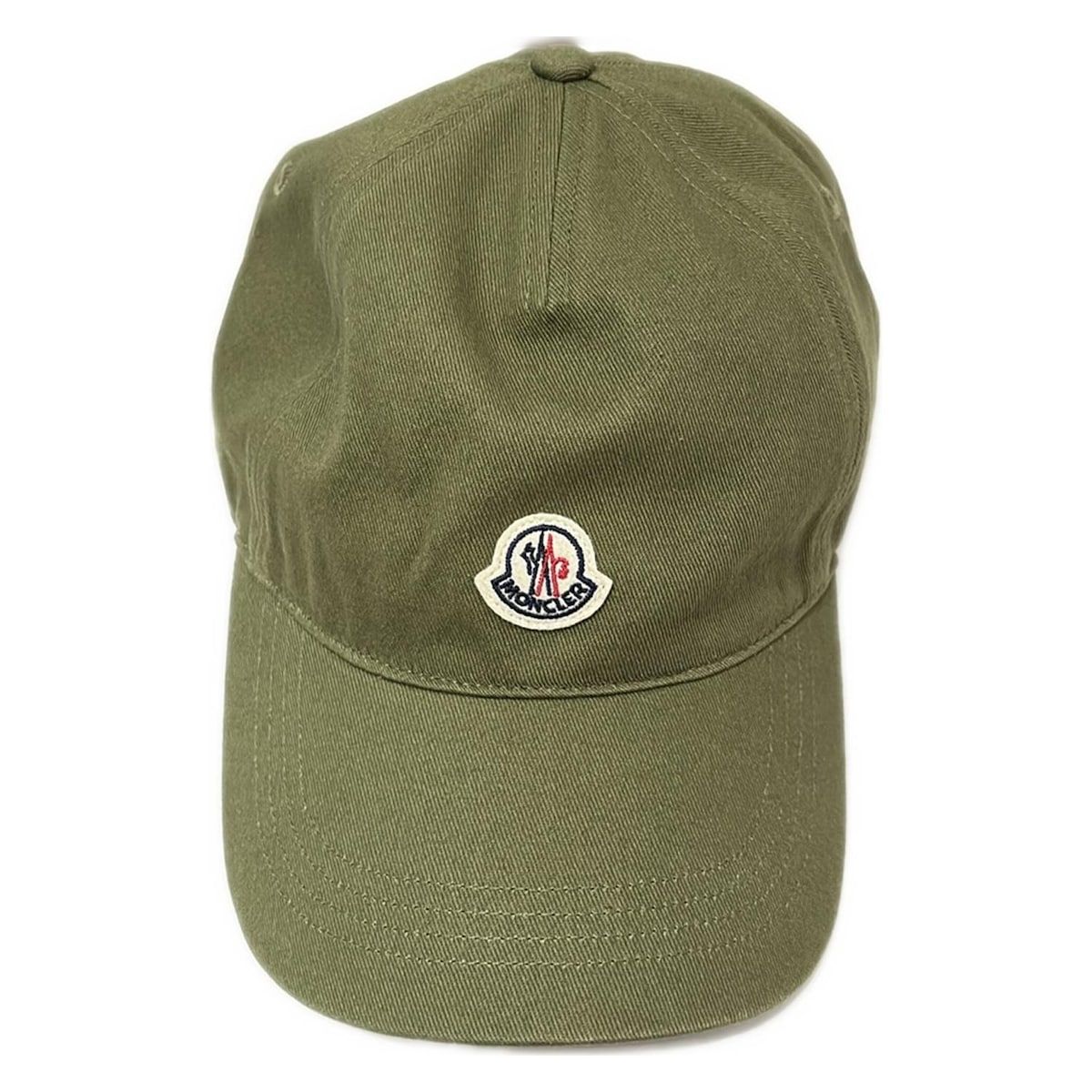 MONCLER モンクレール キャップ UNI - カーキ コットン