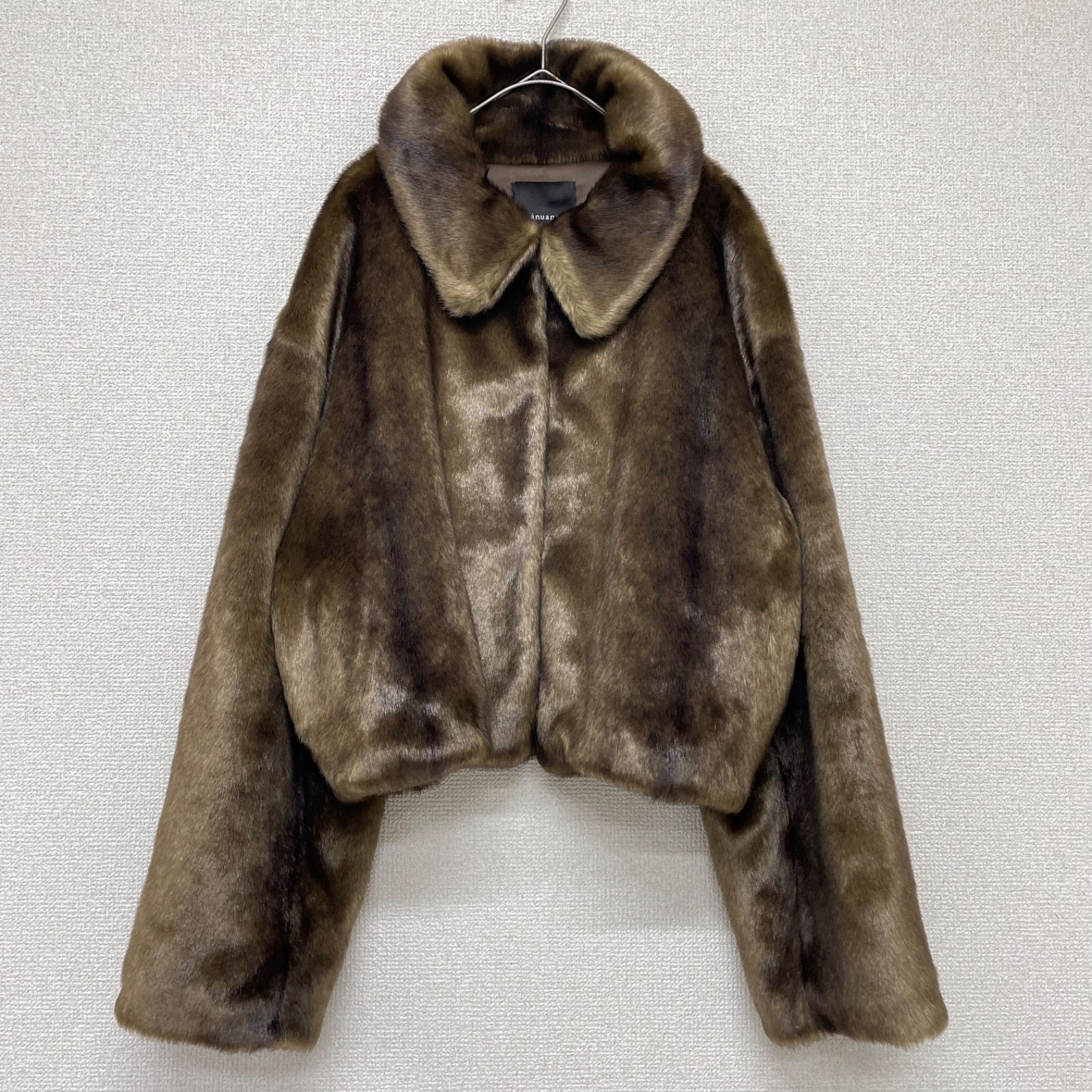 アニュアンス anuans ステンカラーショートファーコート 【公式通販