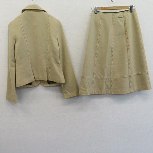 ホコモモラ jocomomola セットアップ スカートスーツ フ ステッチ a977426