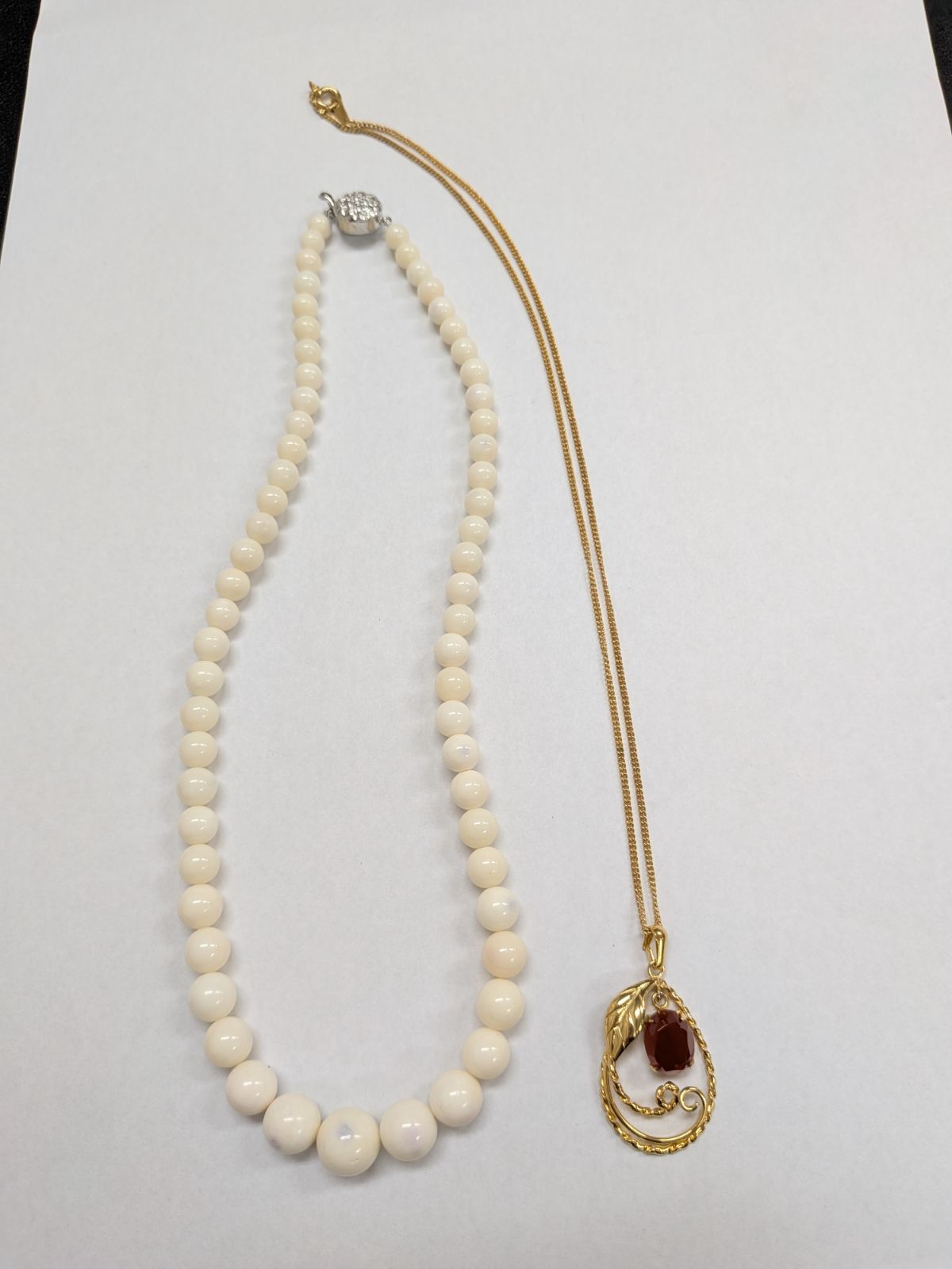 ネックレス ブローチ