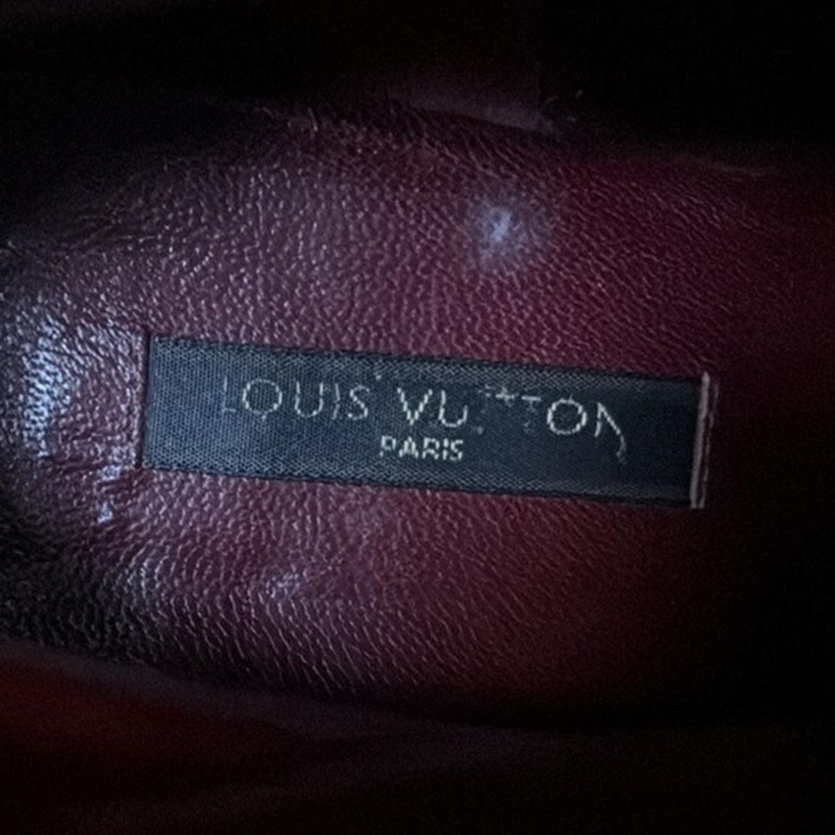 美味しい LOUIS VUITTON ルイヴィトン ショートブーツ 35 レディース - ダークブラウン レザー 今すぐ検索！