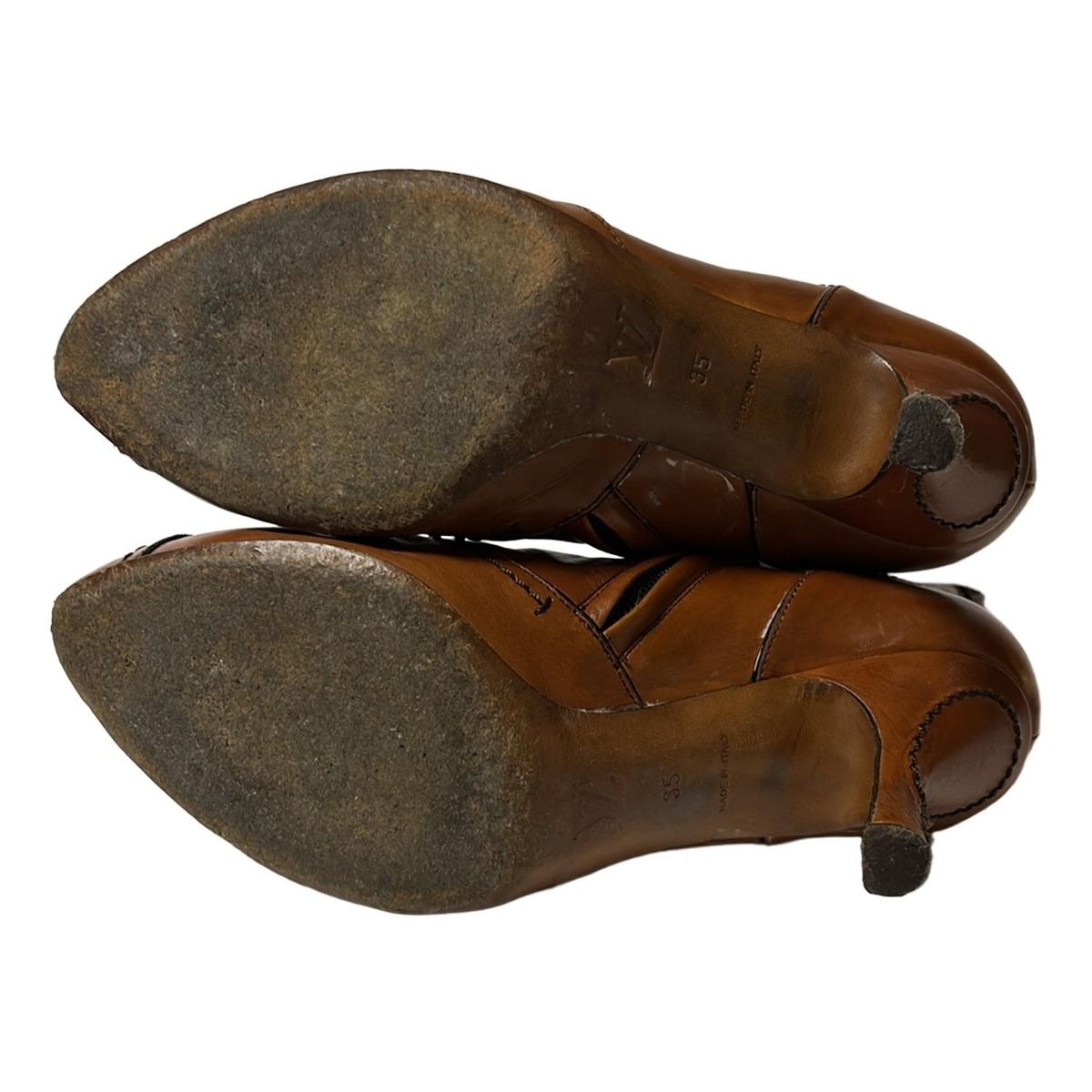 ダークブラウン レザー