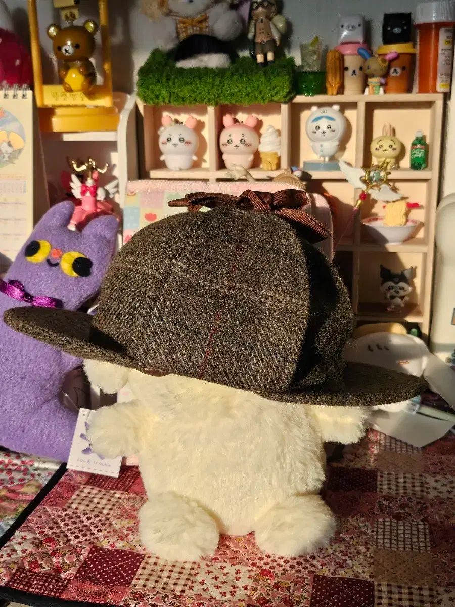 英国シャーロック ホームズ博物館 ウール帽子