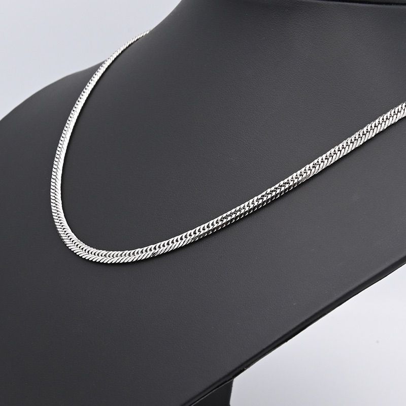 PT850(プラチナ) 喜平ネックレス 12面カットトリプル 27.4g 45cm 新品 