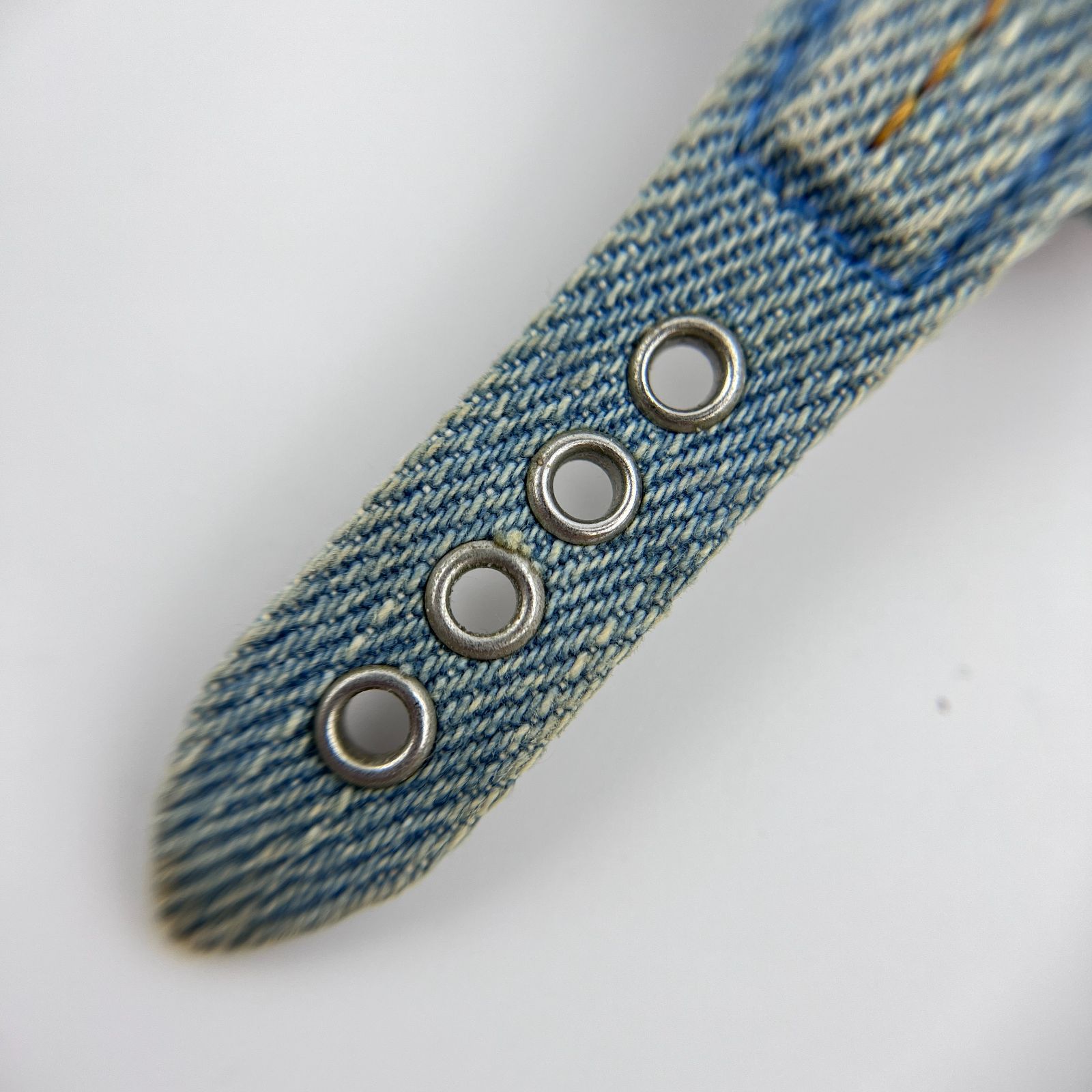 Christian Dior クリスチャンディオール ブレスレット バングル ディオールロゴ ブルー デニム ヴィンテージ レディース HIBUOCHI VINTAGE FORTGASGNV_COM_BR