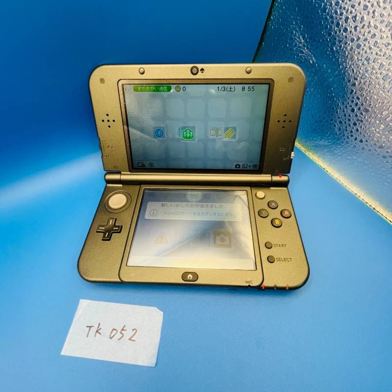 Newニンテンドー3DS LL モンハン4Gデザイン 上画面ジャンクIPS New 3DS