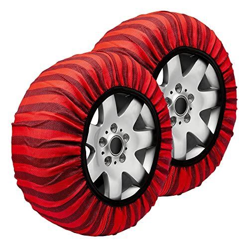 正規品 ISSE 布製タイヤチェーン スノーソックス Classic 66 C60066 レッド