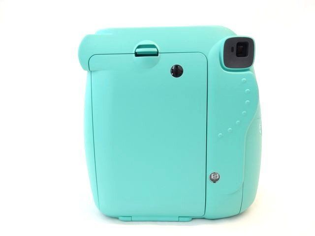 出品 動作 済み FUJI FILM 富士フイルム チェキ instax mini8＋ インスタントカメラ ミント プラス ♥ショルダー付き □７J 愛