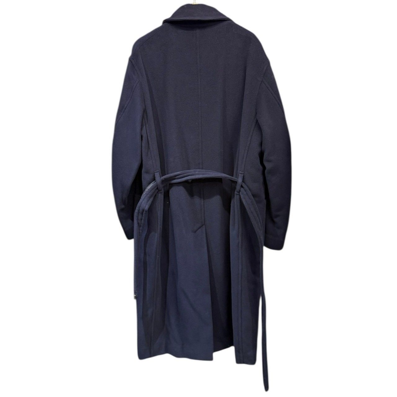 COMOLI コモリ 22AW ベルト付きミリタリーコート 3 ネイビー W03-04014 14971