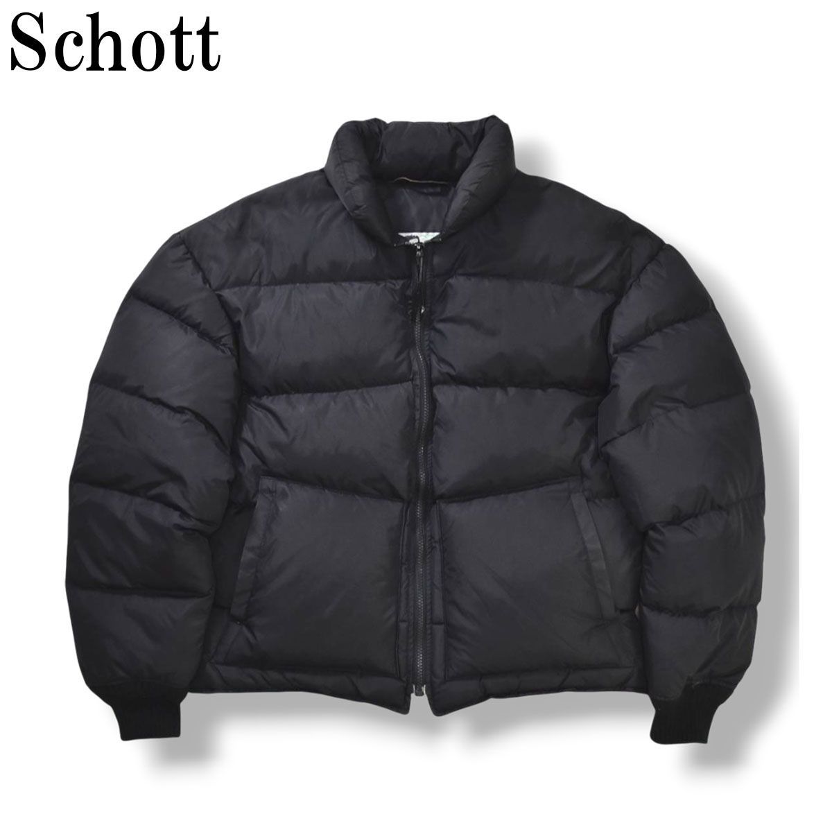 80s90sヴィンテージ USA製 ショット Schott ダウンジャケット アウター