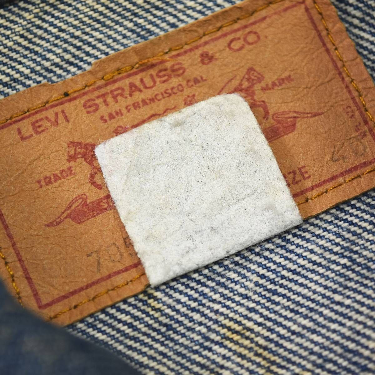 希少】 70sヴィンテージ USA製 リーバイス Levi